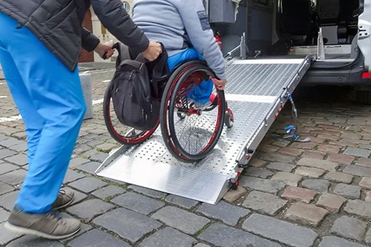 wheelchair access car image